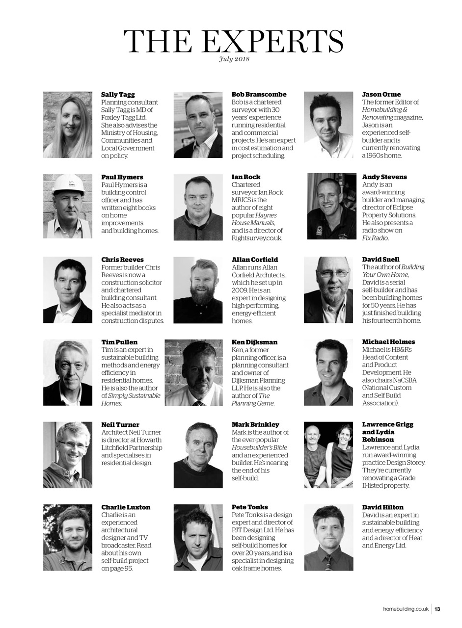 Homebuilding & Renovating Magazine Preview Pages