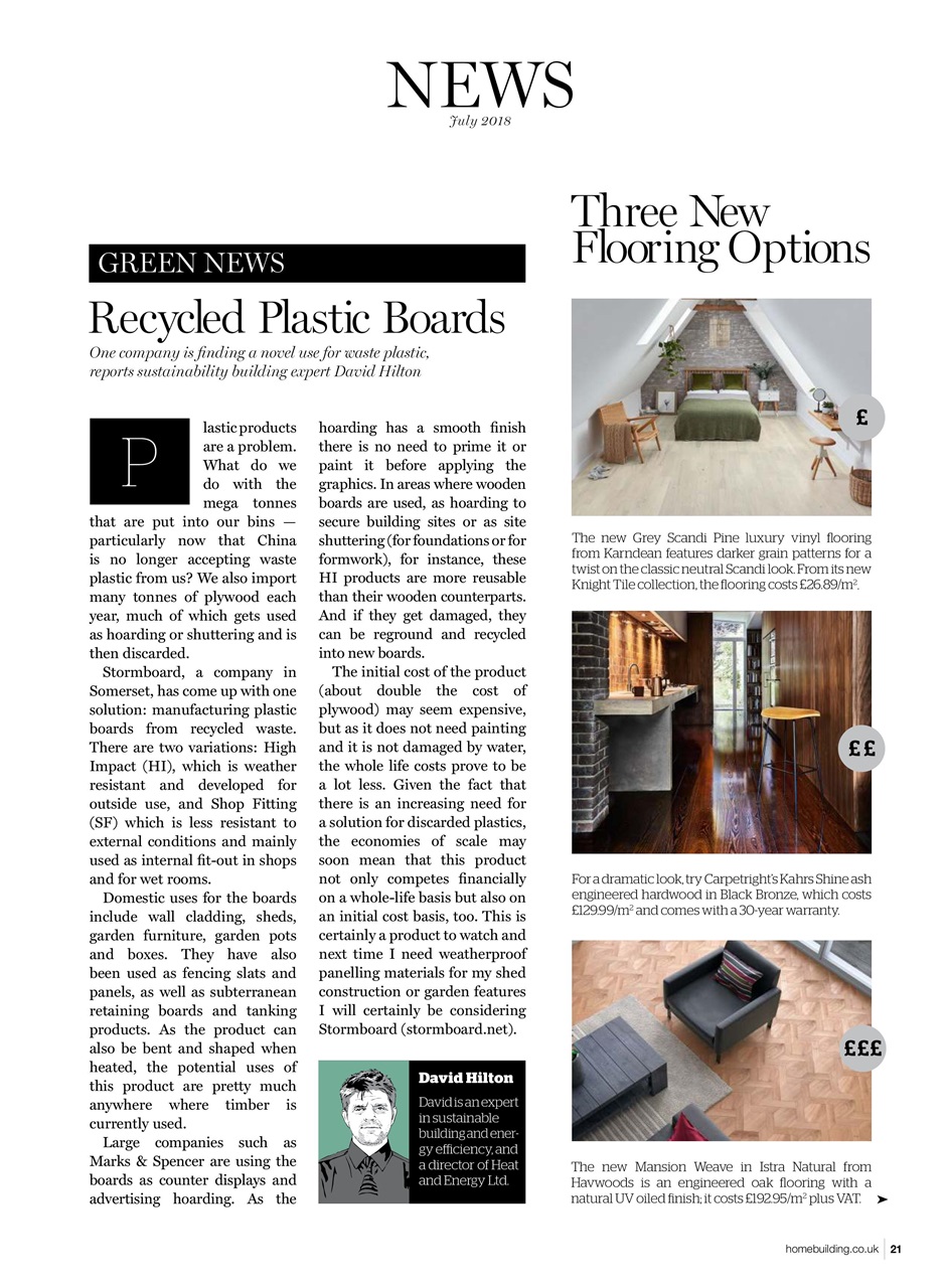 Homebuilding & Renovating Magazine Preview Pages