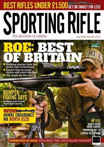 Sporting Rifle issue July 2018