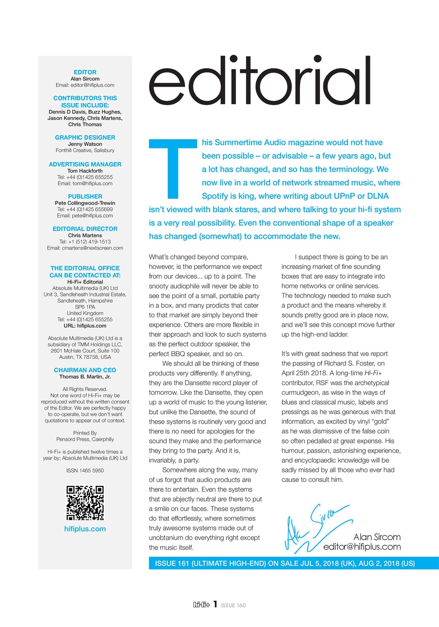 hi-fi+ Global Network Preview Pages