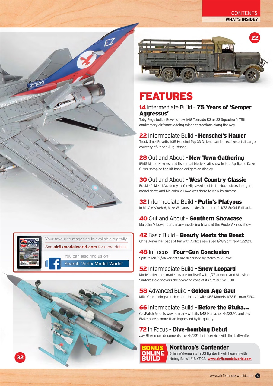 Airfix Model World Preview Pages