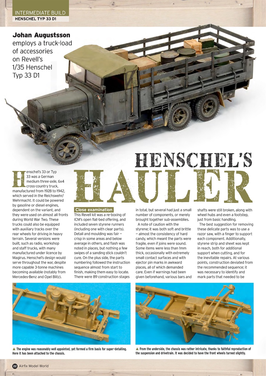 Airfix Model World Preview Pages