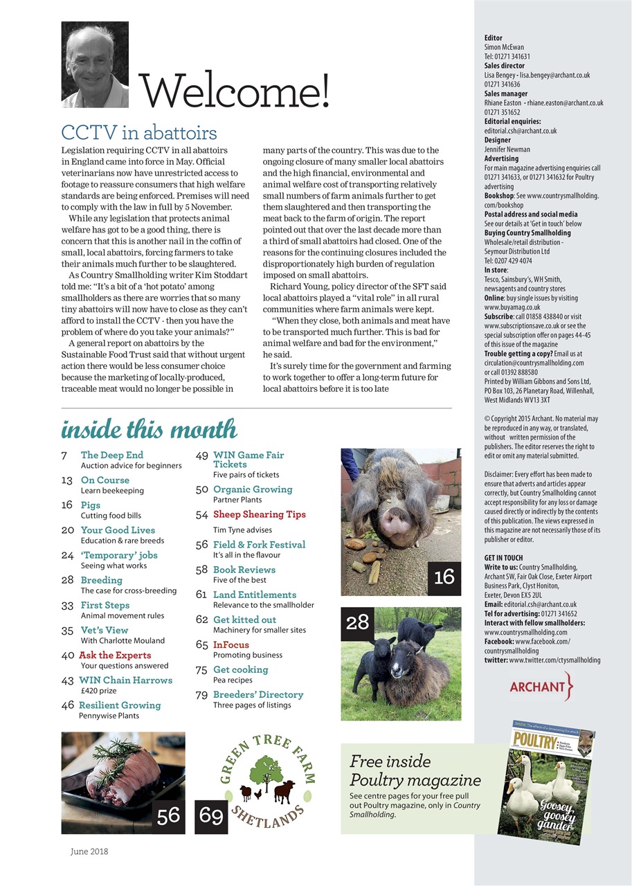 The Country Smallholder Preview Pages