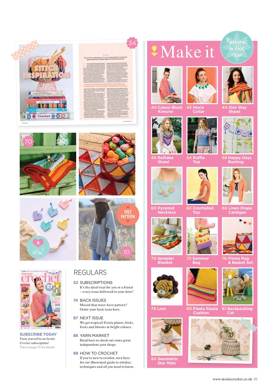 Inside Crochet Preview Pages