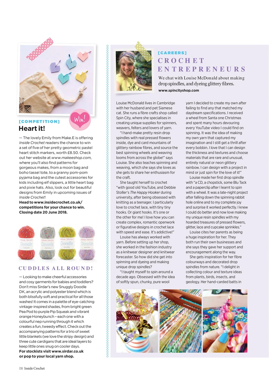 Inside Crochet Preview Pages