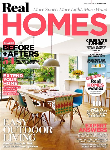 Real Homes Magazine issue July 2018