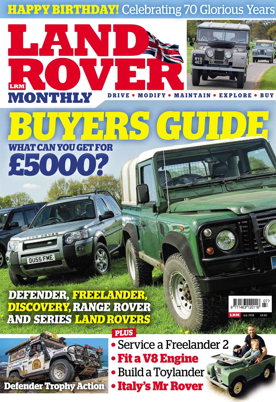 Land Rover Monthly Preview Pages