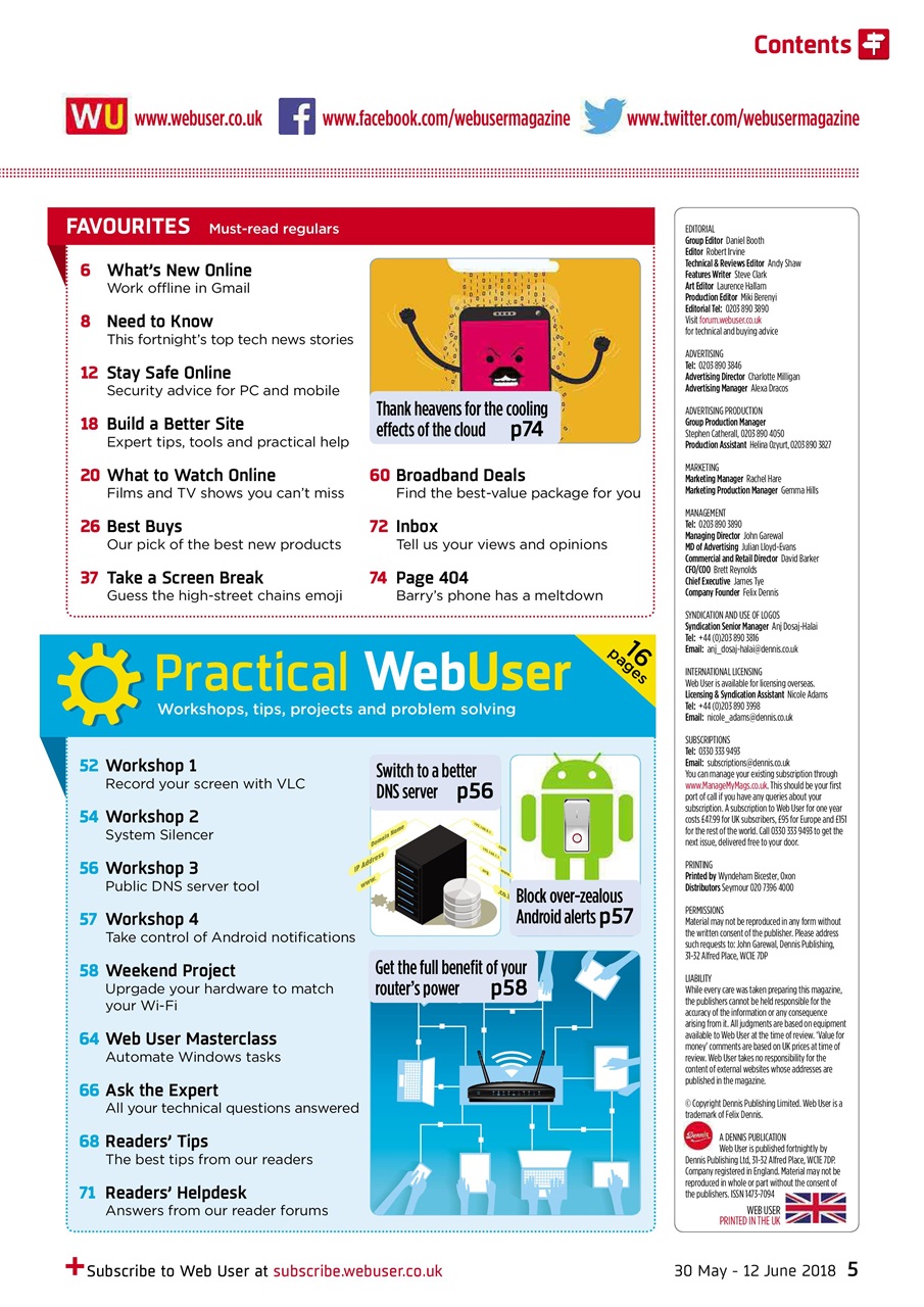 Webuser Preview Pages