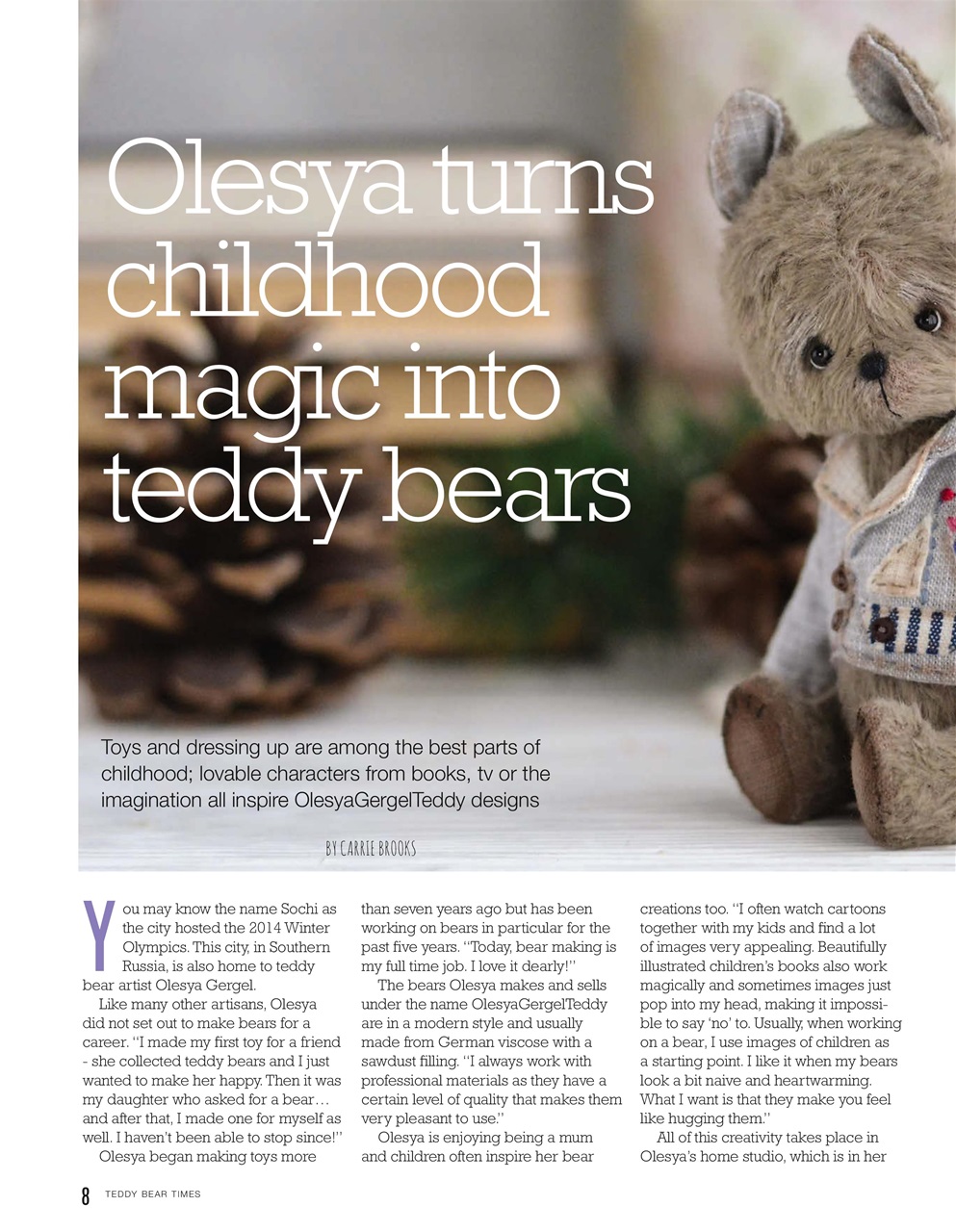 Teddy Bear Times Preview Pages