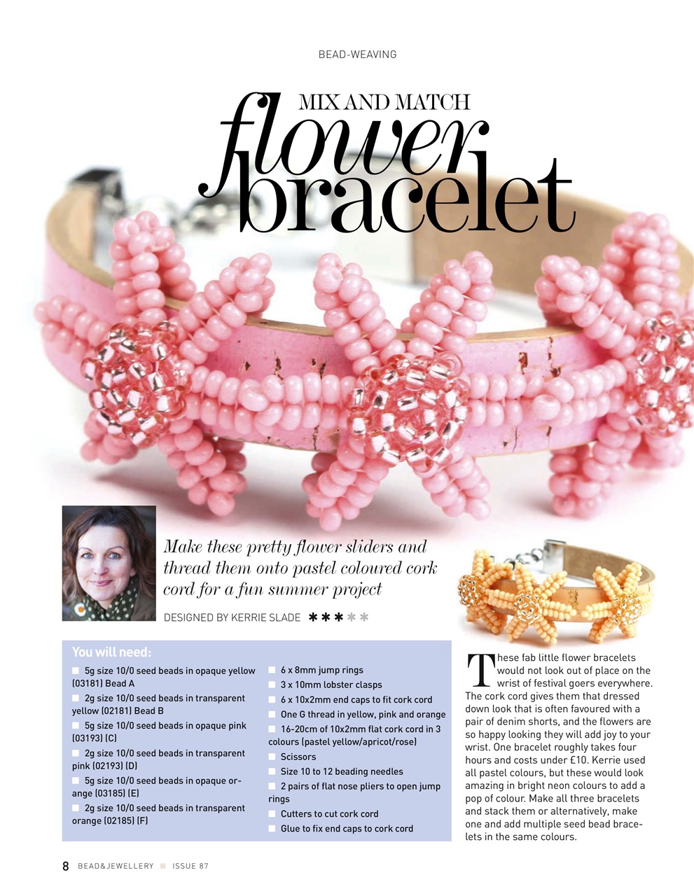 Bead & Jewellery Magazine Preview Pages