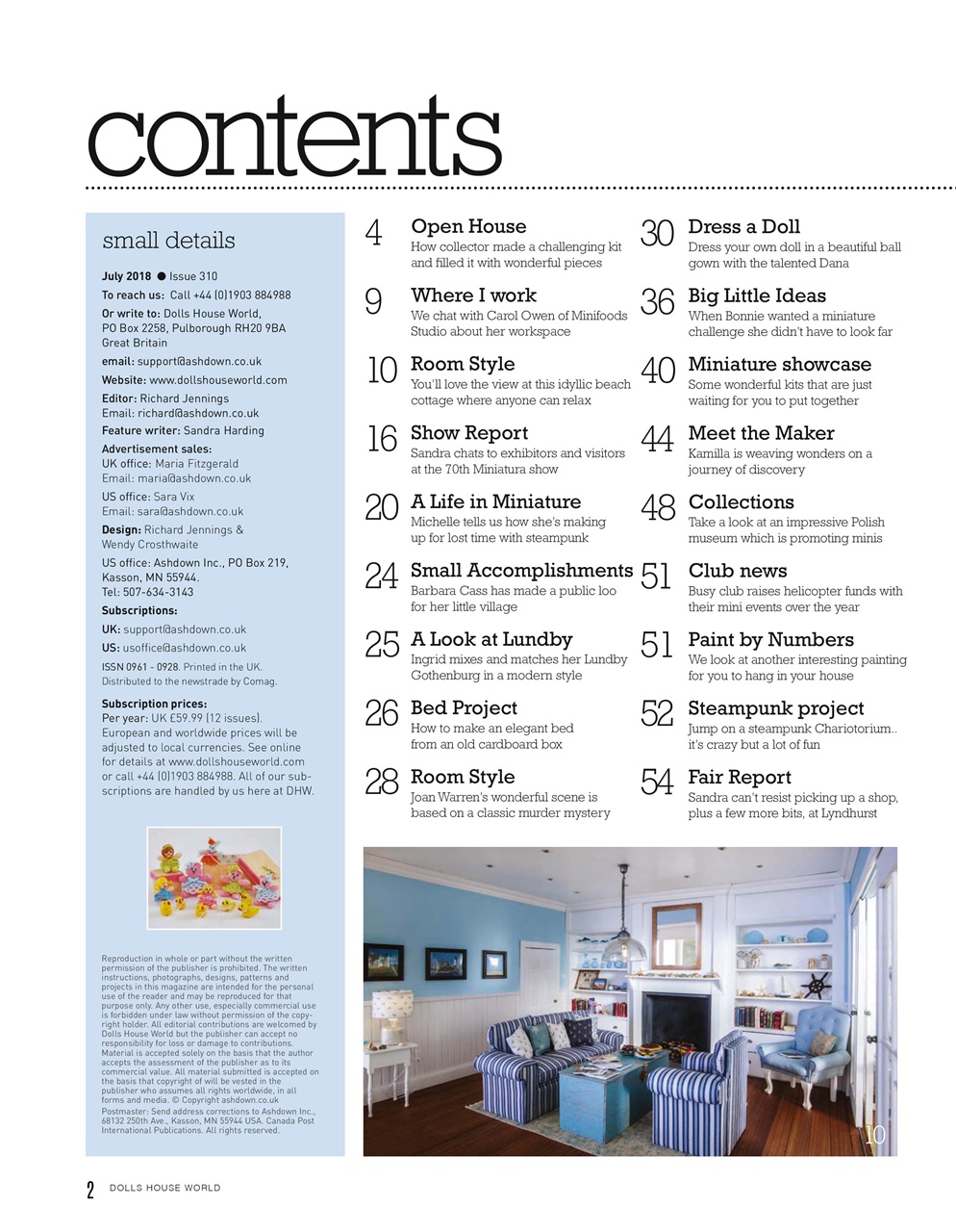 Dolls House World Preview Pages