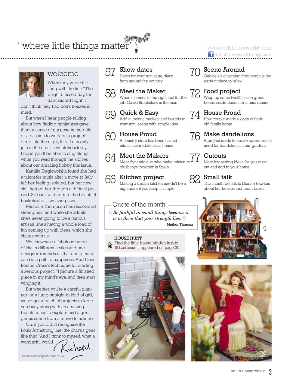 Dolls House World Preview Pages