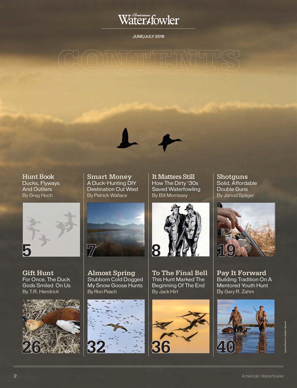 American Waterfowler Preview Pages