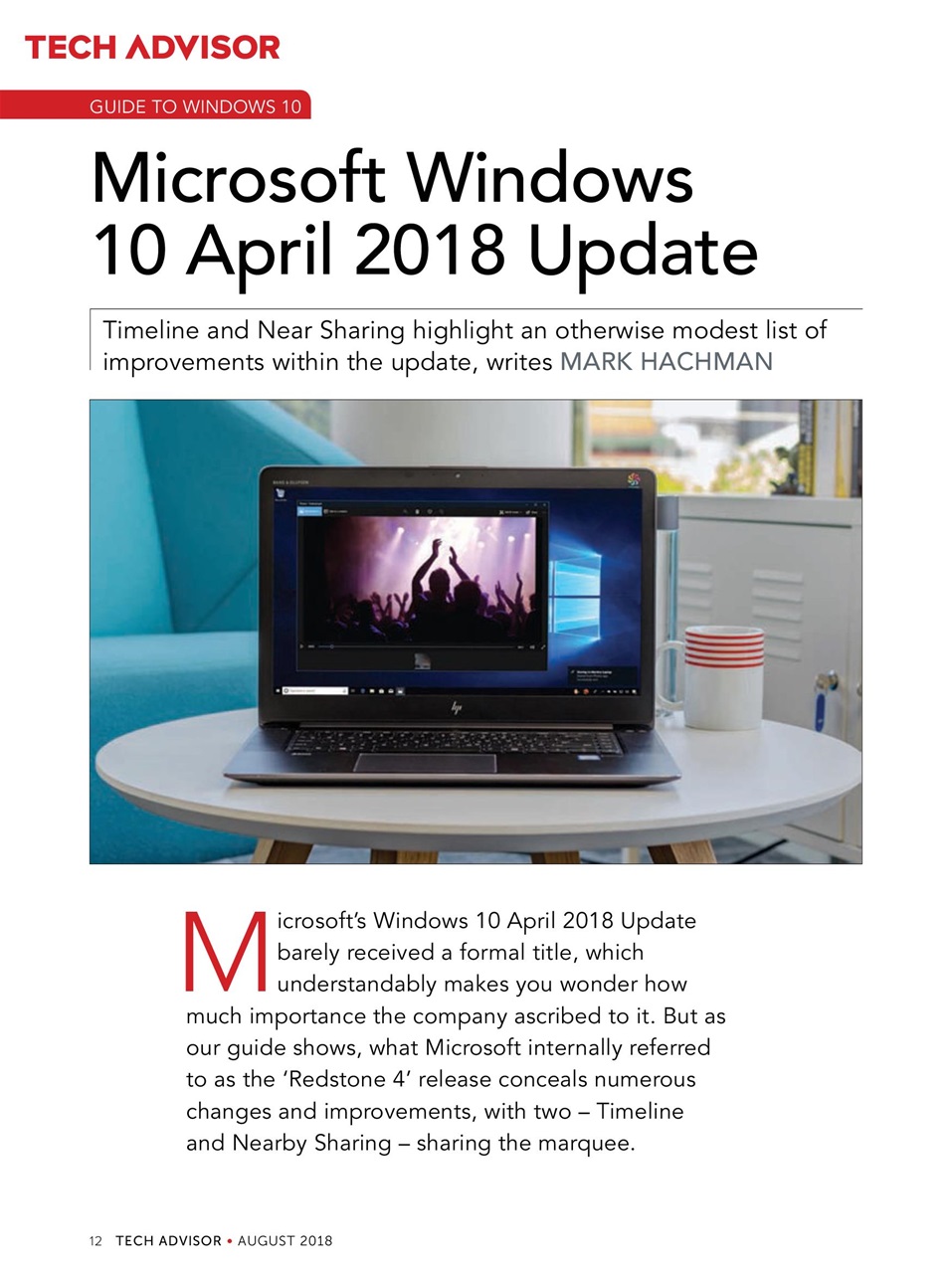 Tech Advisor Preview Pages