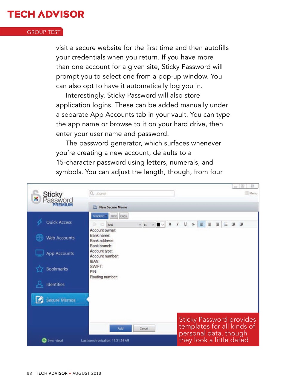 Tech Advisor Preview Pages