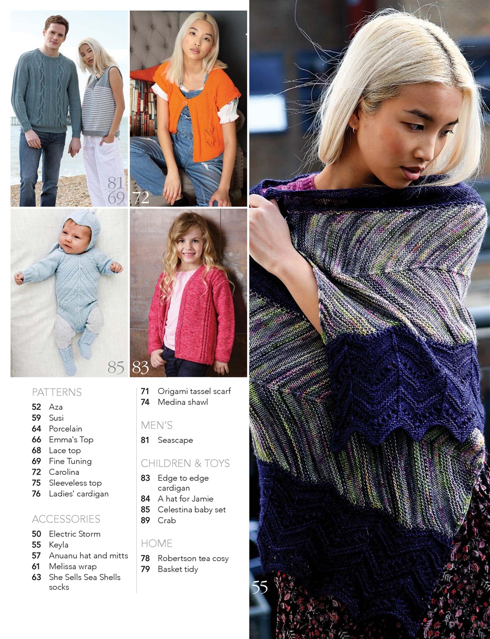 Knitting Preview Pages