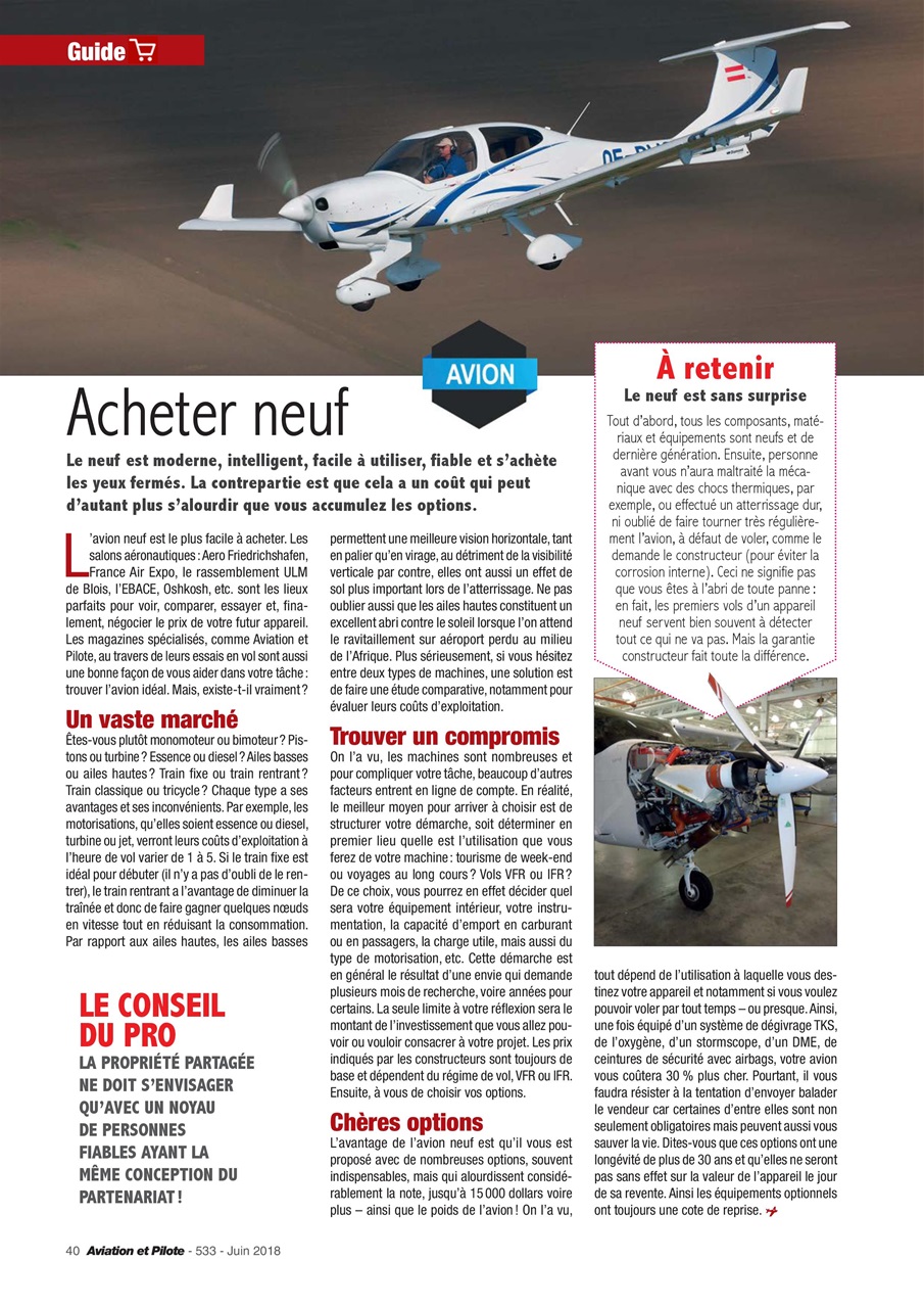 Aviation et Pilote Preview Pages