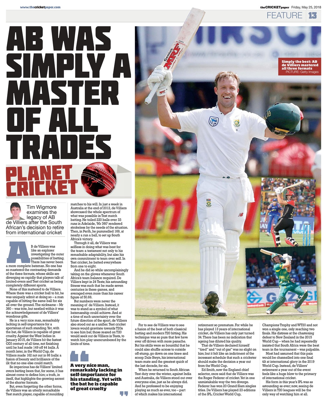 The Cricket Paper Preview Pages