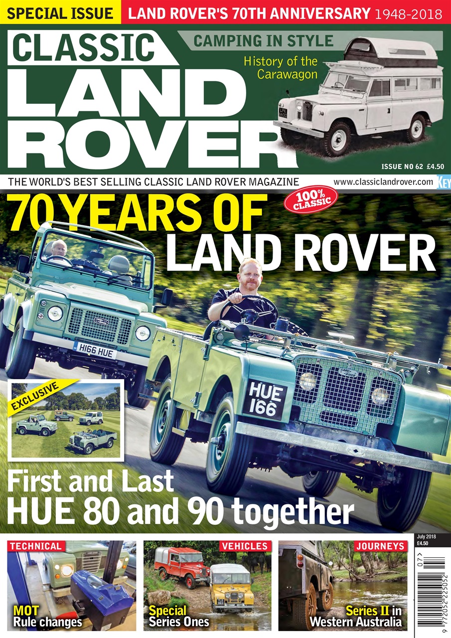 Classic Land Rover Magazine Preview Pages