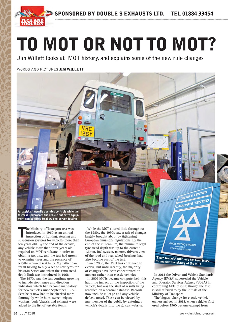 Classic Land Rover Magazine Preview Pages