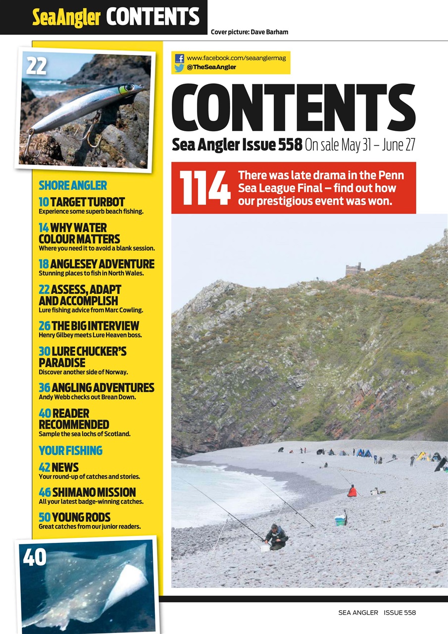 Sea Angler Preview Pages