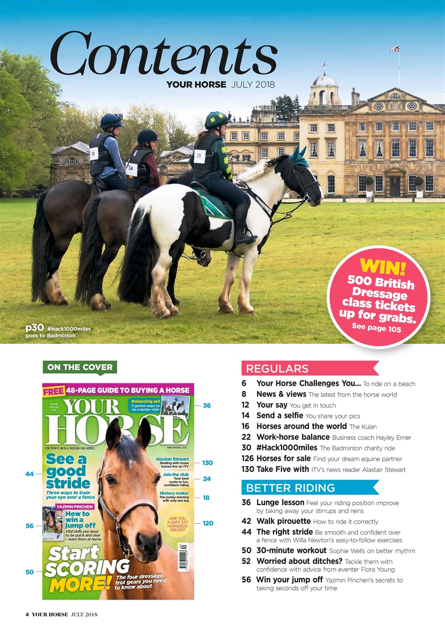 Your Horse Preview Pages