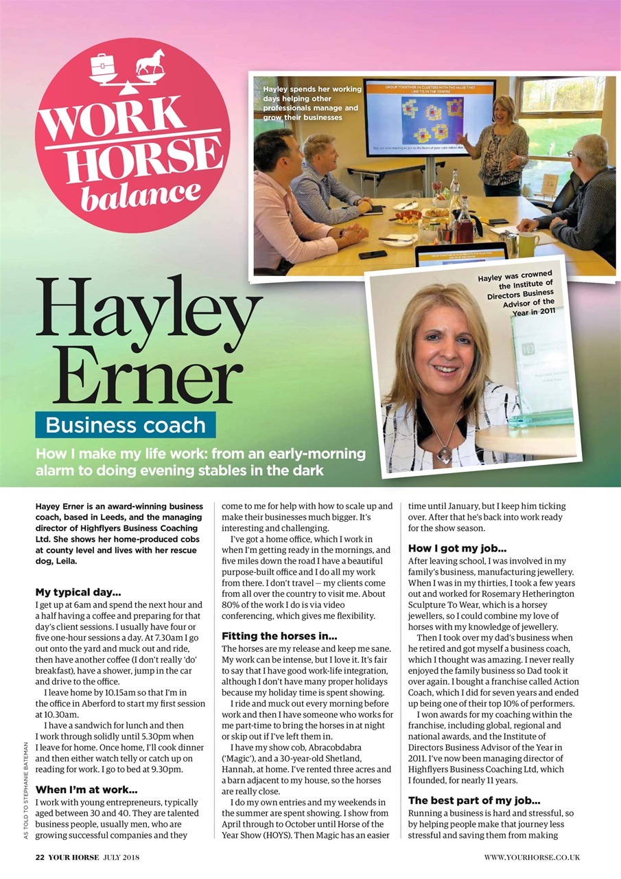 Your Horse Preview Pages