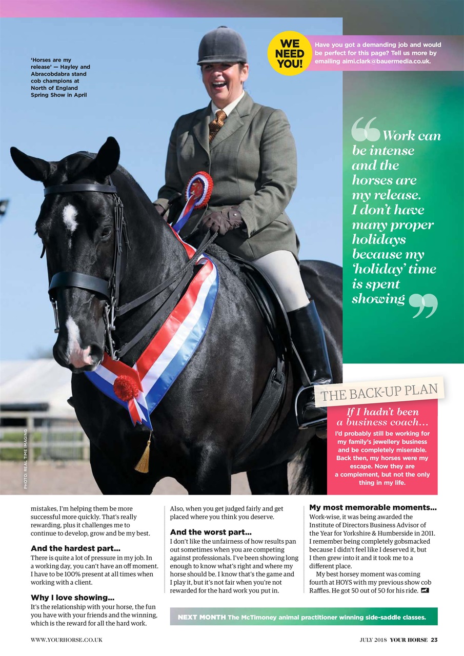 Your Horse Preview Pages