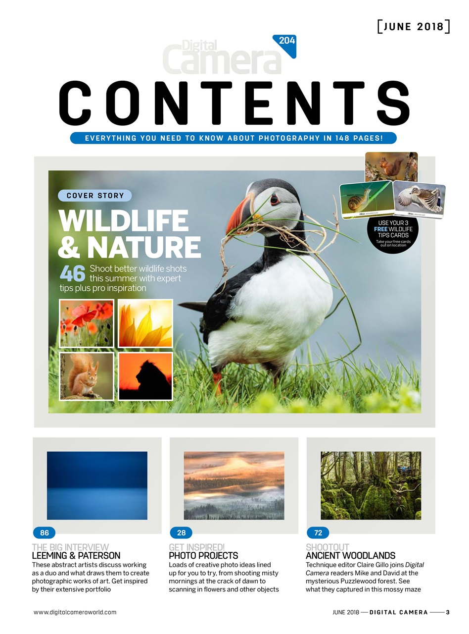 Digital Camera Magazine Preview Pages