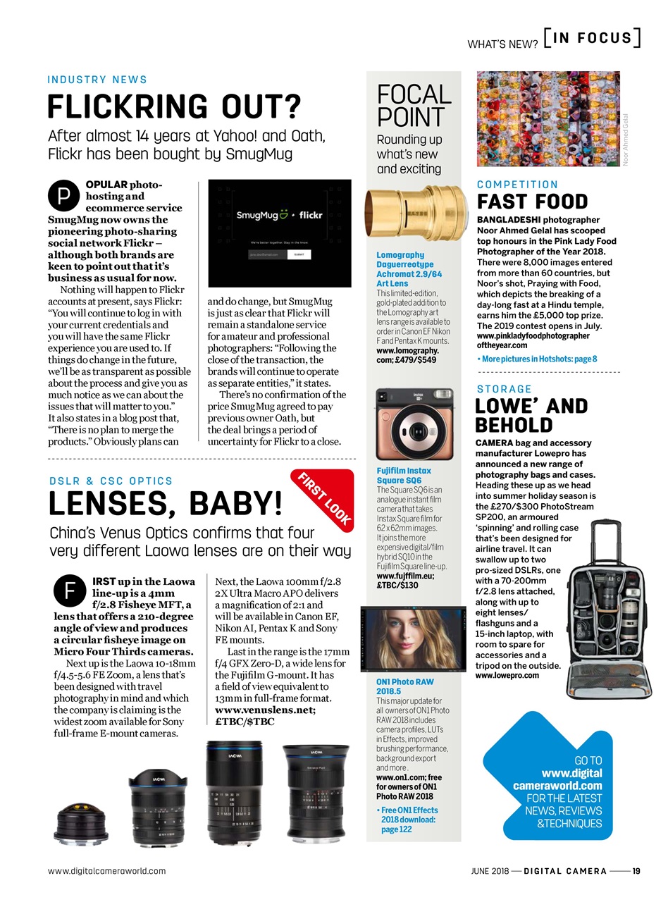 Digital Camera Magazine Preview Pages