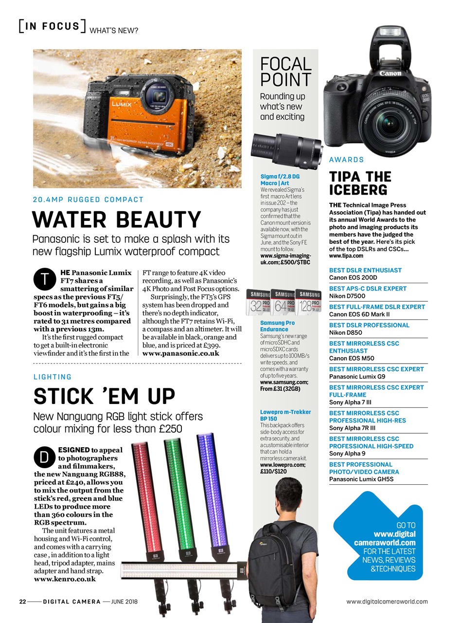 Digital Camera Magazine Preview Pages