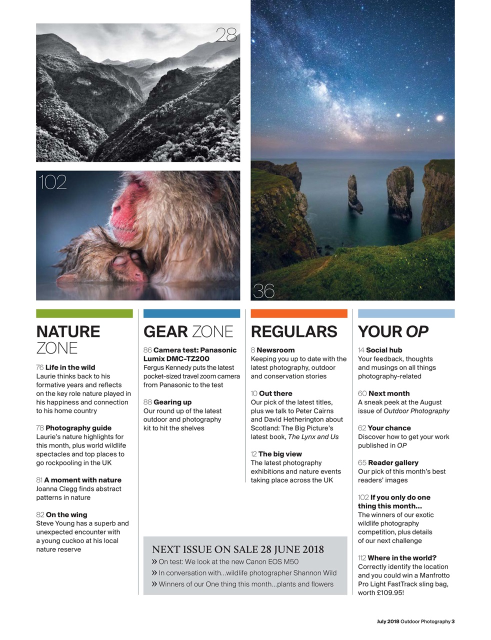 Outdoor Photography Preview Pages