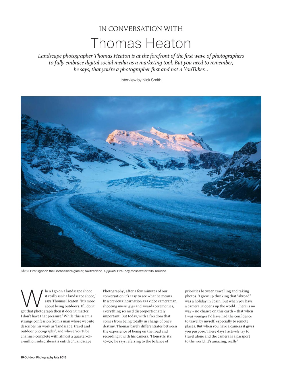 Outdoor Photography Preview Pages