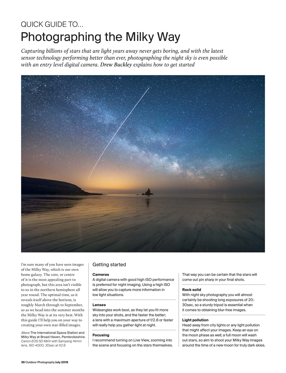 Outdoor Photography Preview Pages
