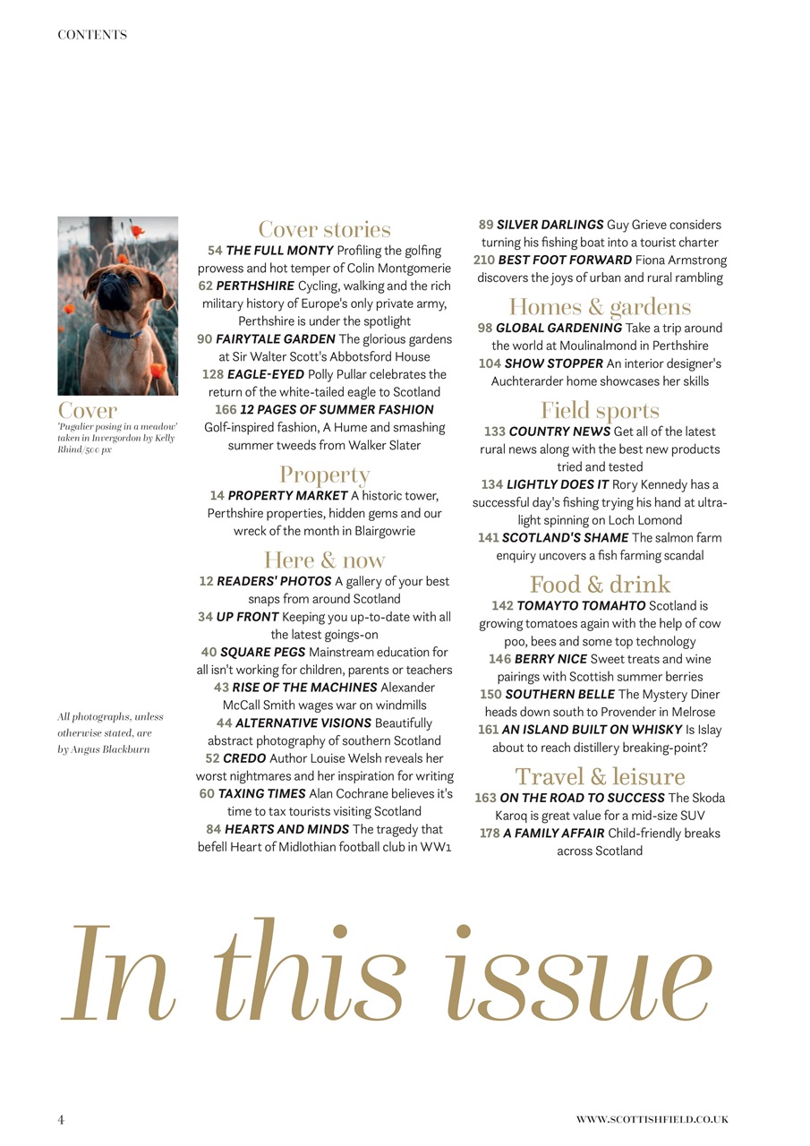 Scottish Field Preview Pages