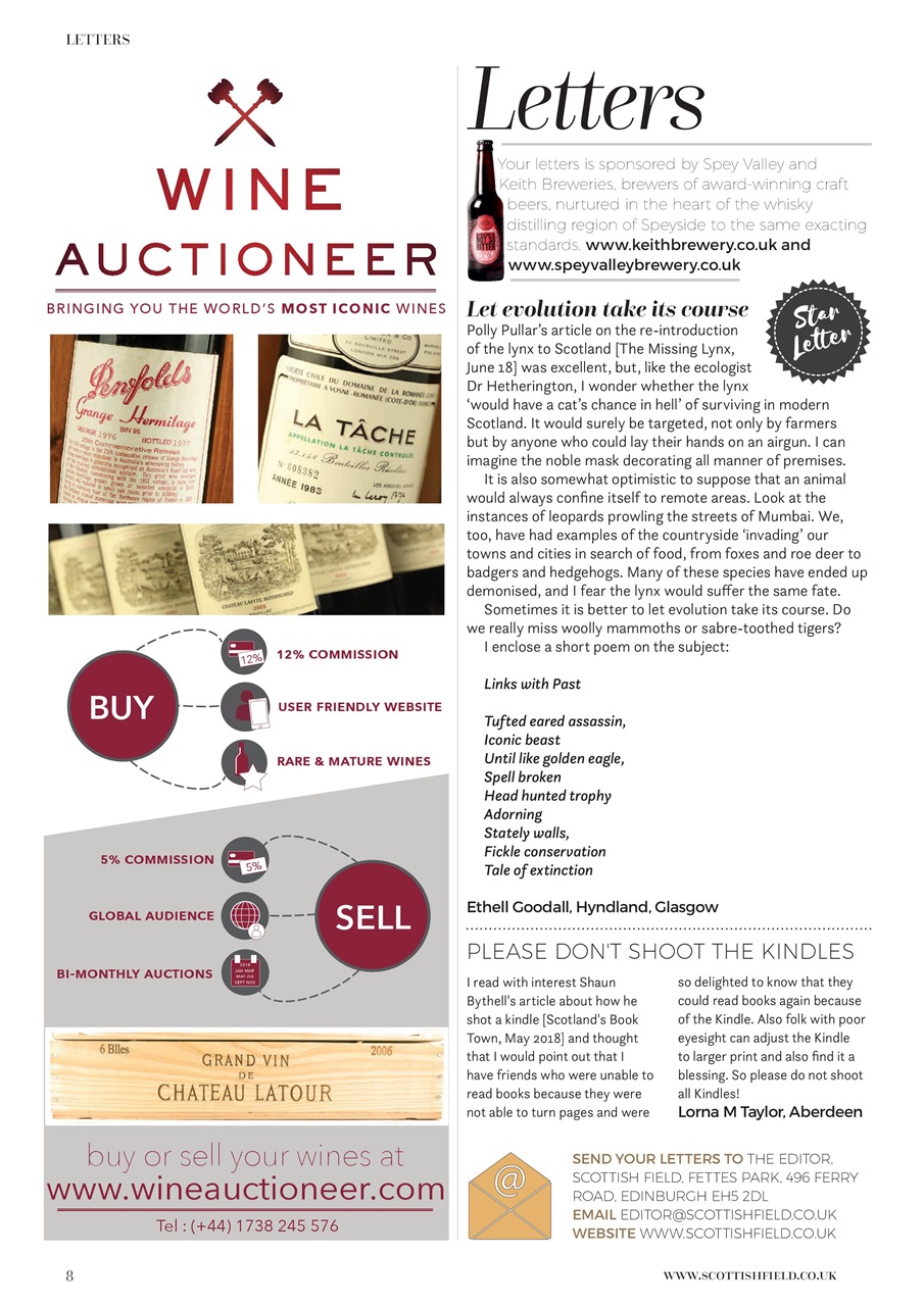 Scottish Field Preview Pages