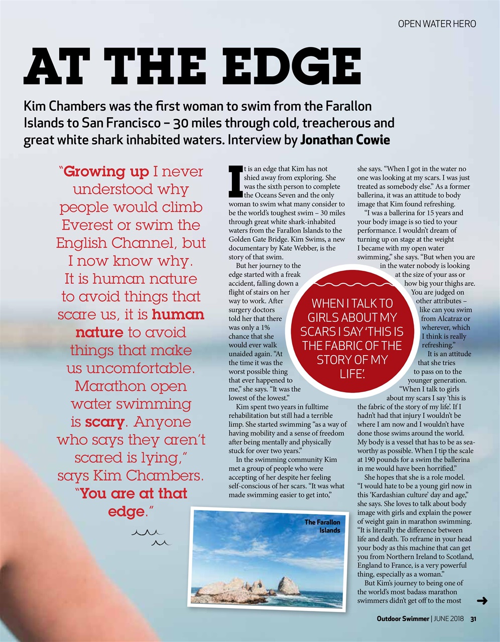 Outdoor Swimmer Preview Pages