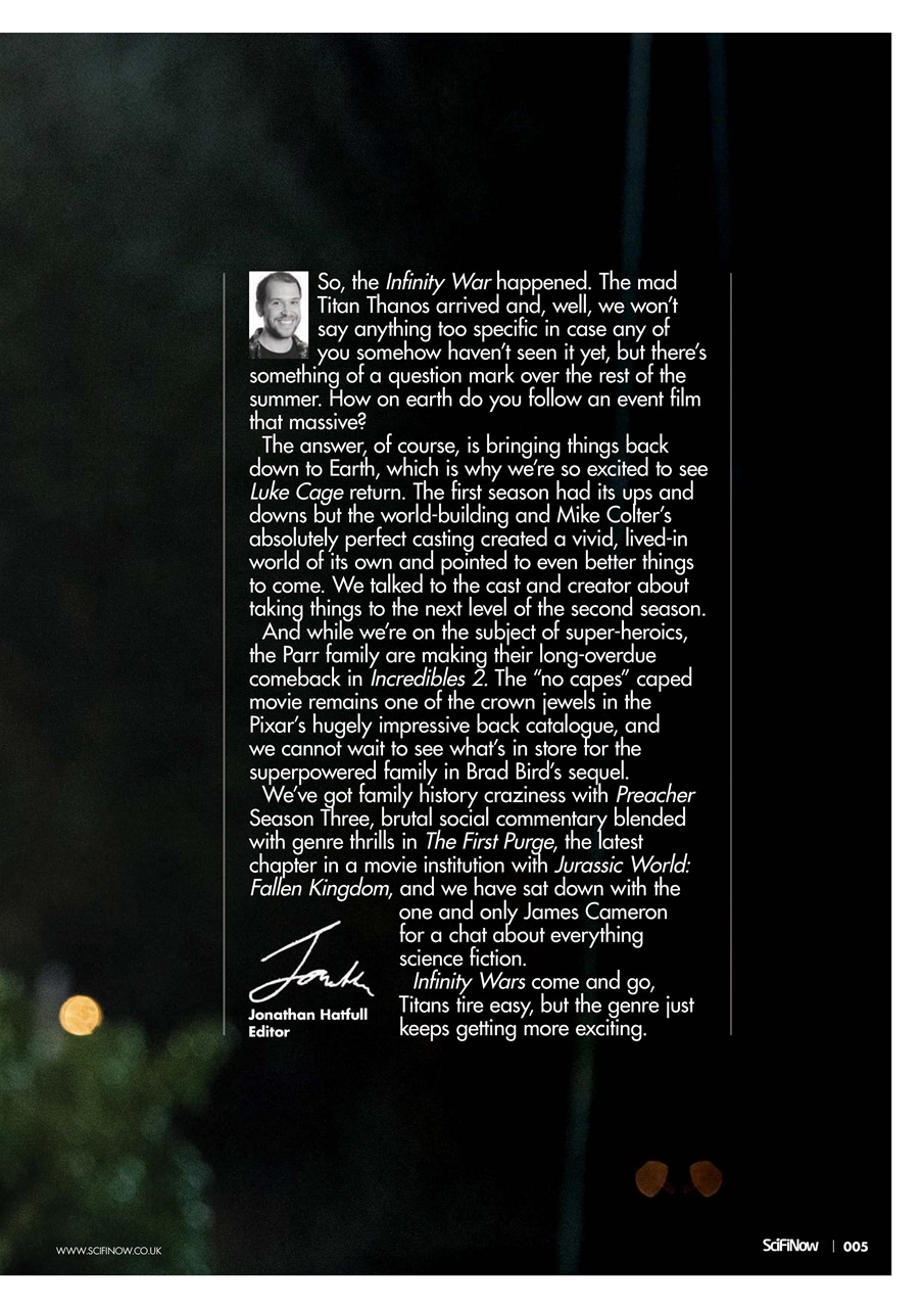 SciFiNow Preview Pages