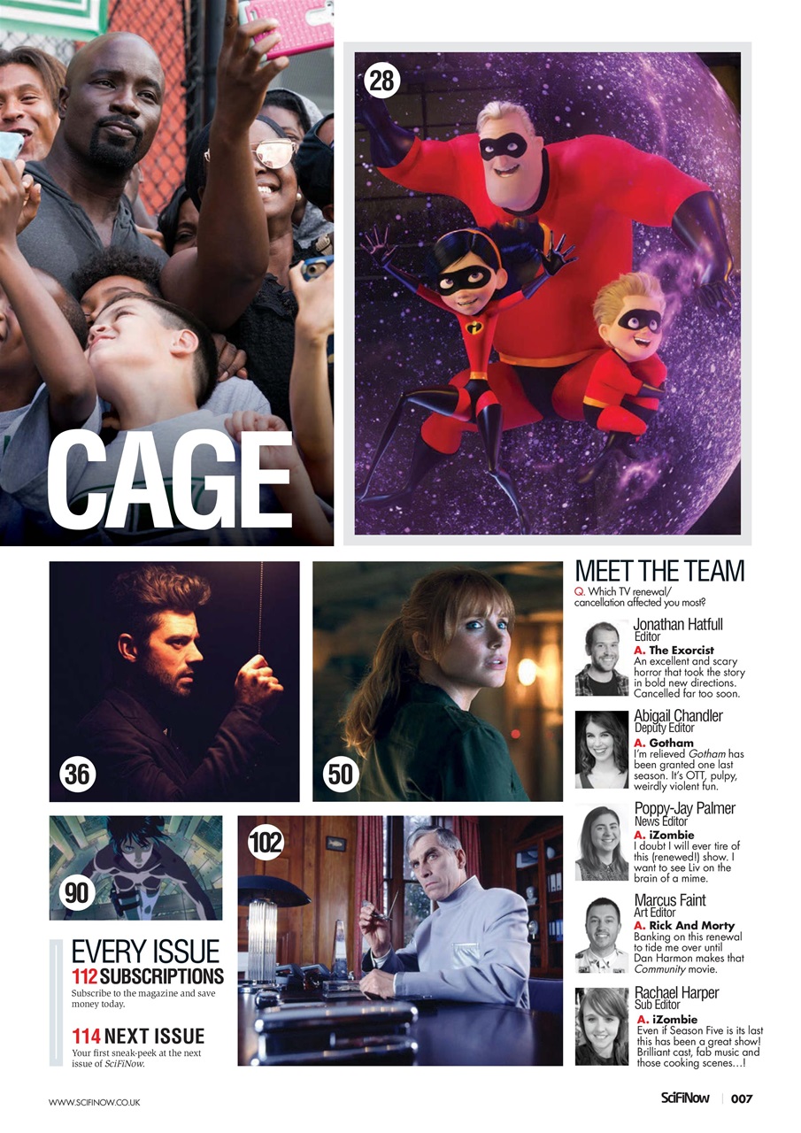 SciFiNow Preview Pages