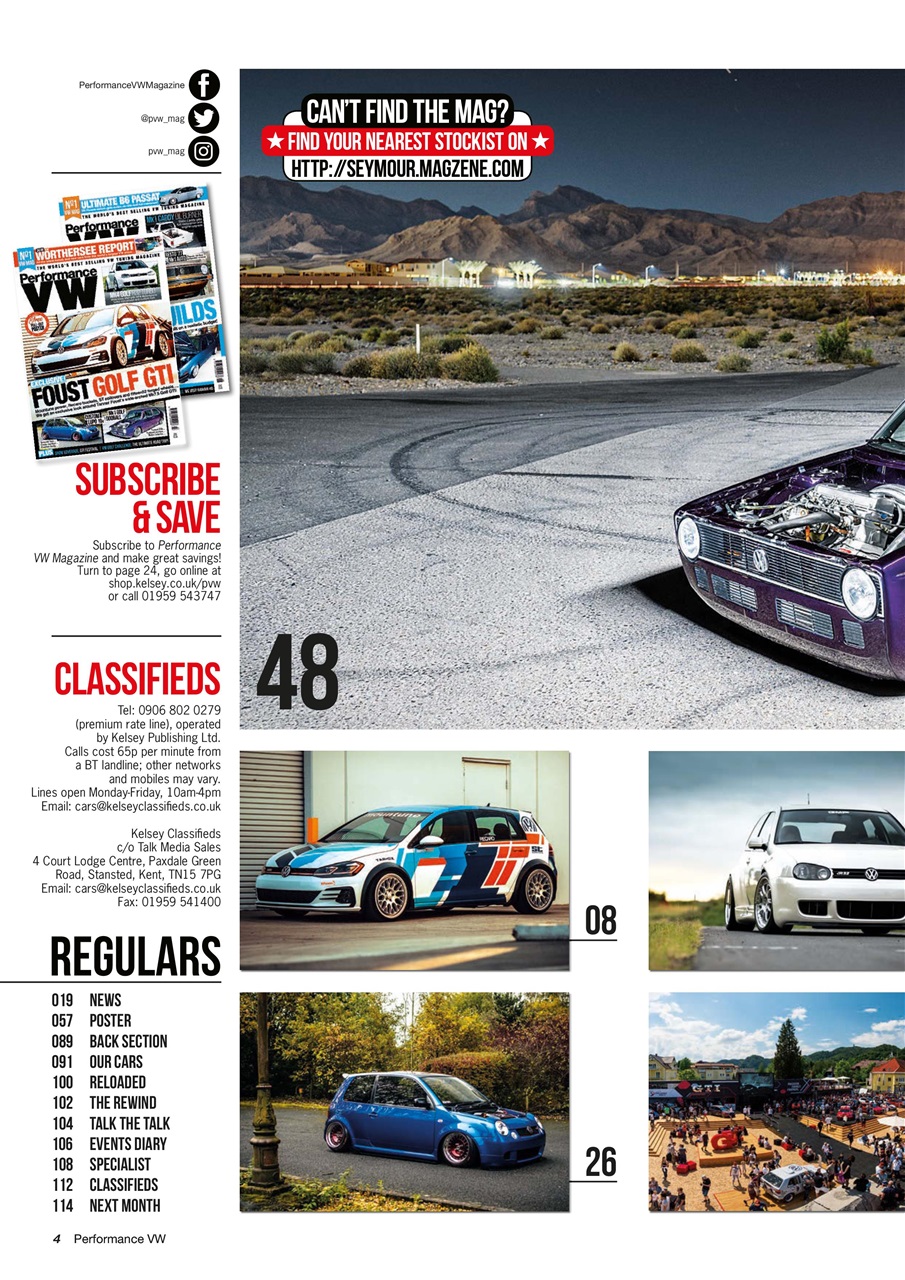Performance VW Preview Pages