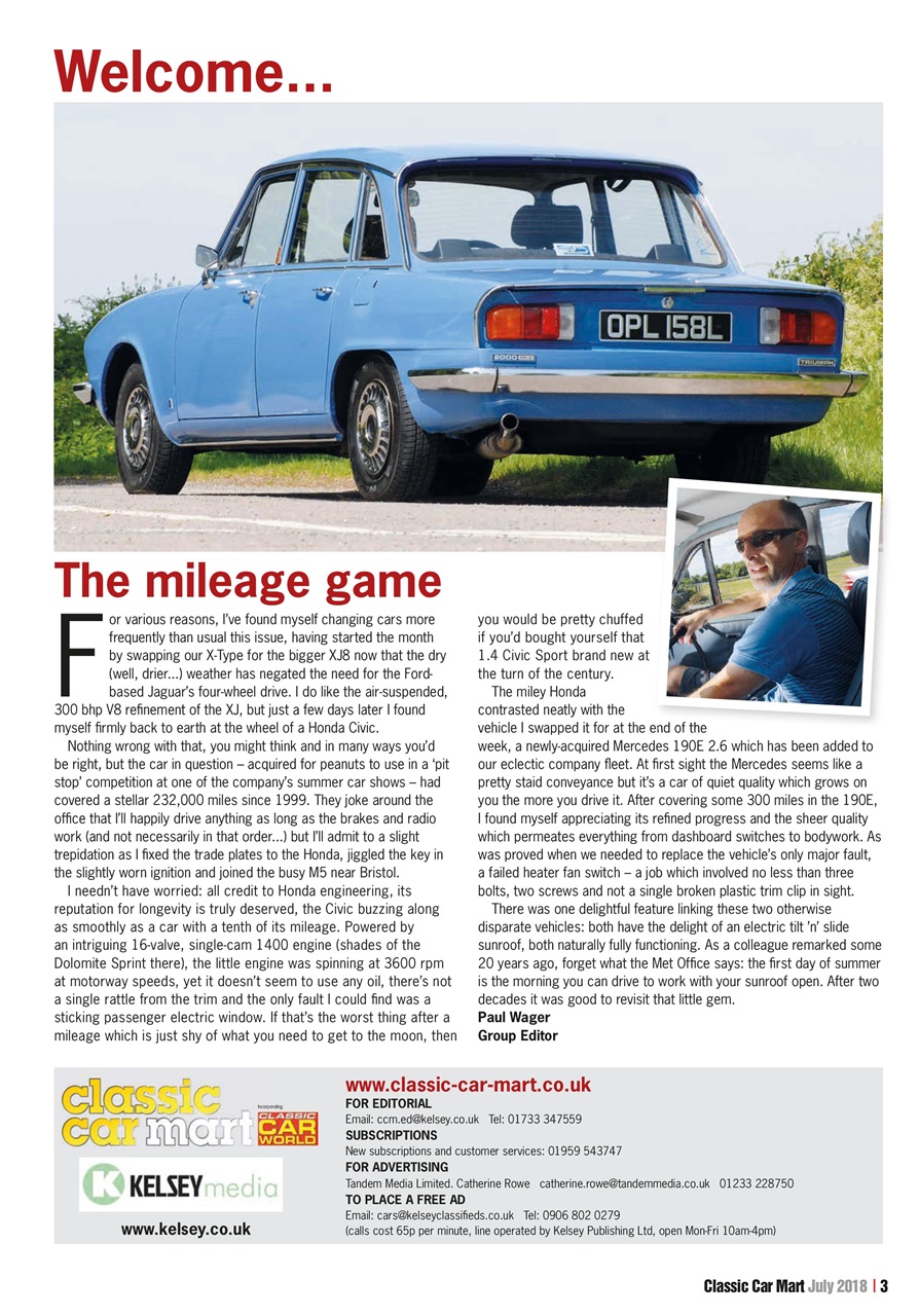 Classic Car Mart Preview Pages