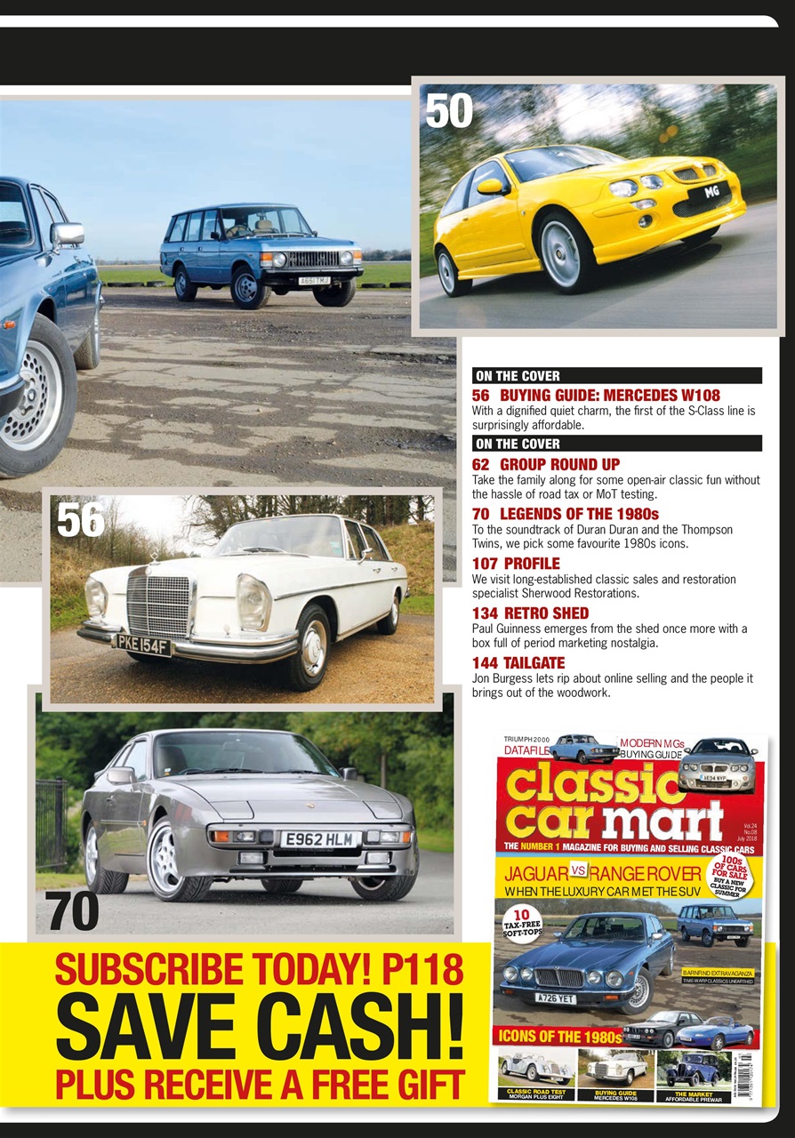 Classic Car Mart Preview Pages