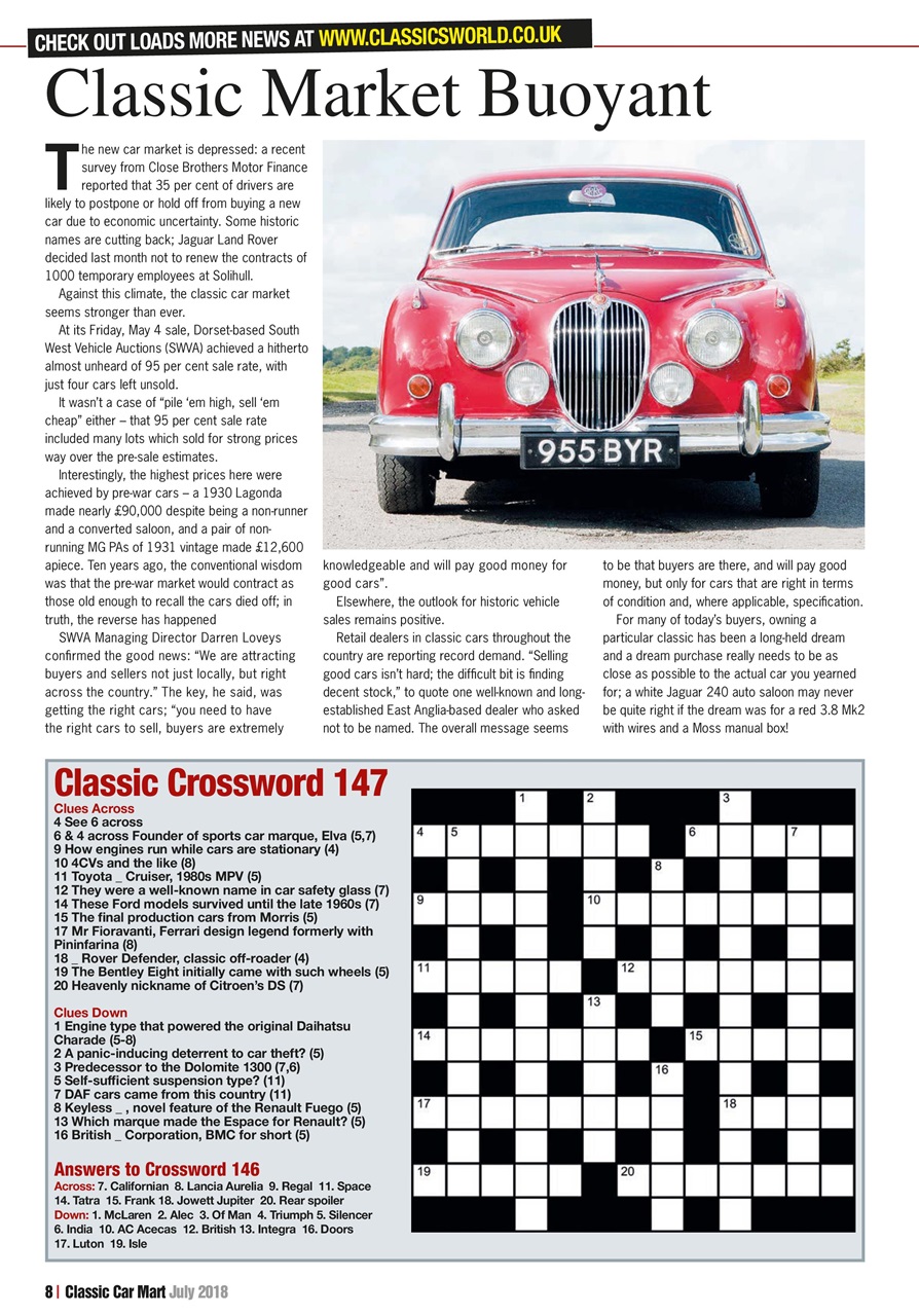 Classic Car Mart Preview Pages