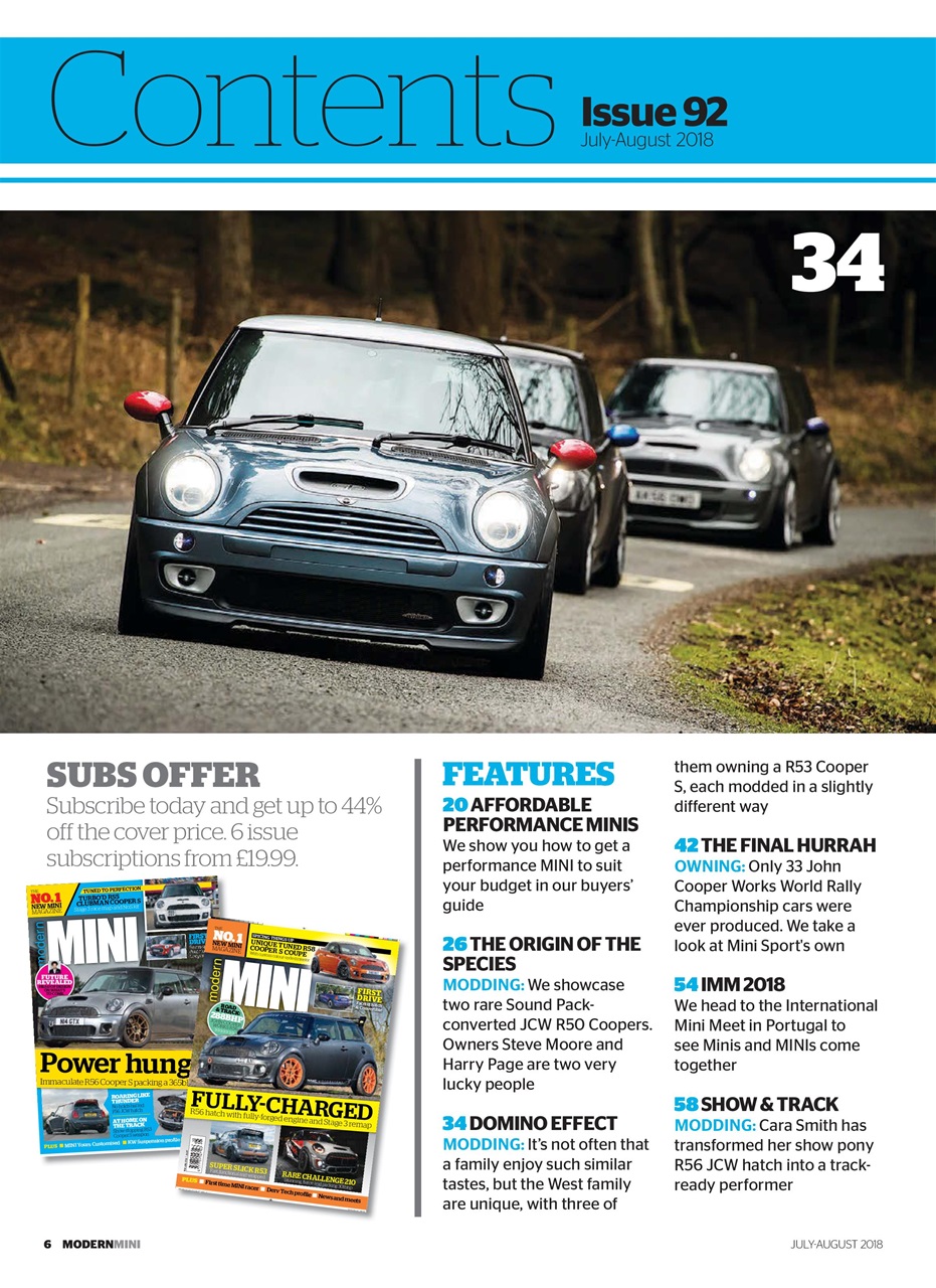 Performance Mini Preview Pages