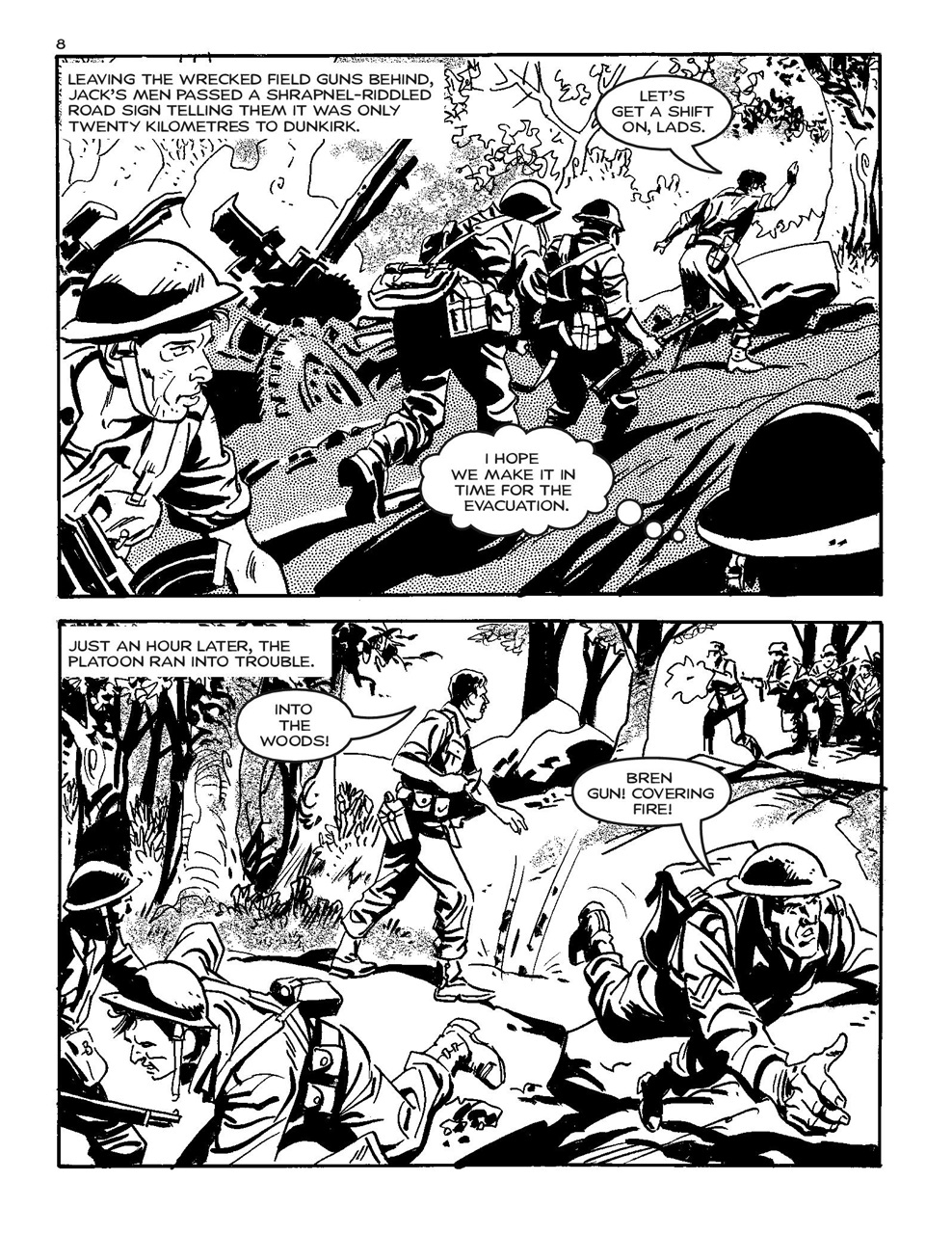 Commando Preview Pages