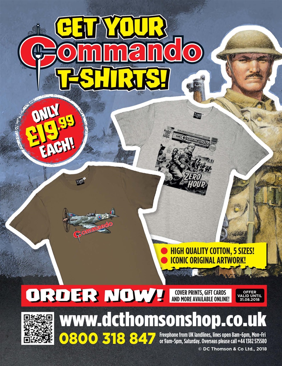 Commando Preview Pages