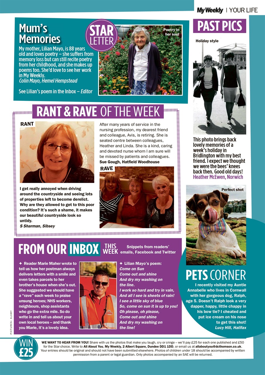 My Weekly Preview Pages