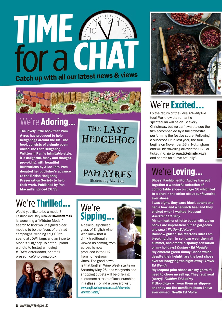 My Weekly Preview Pages