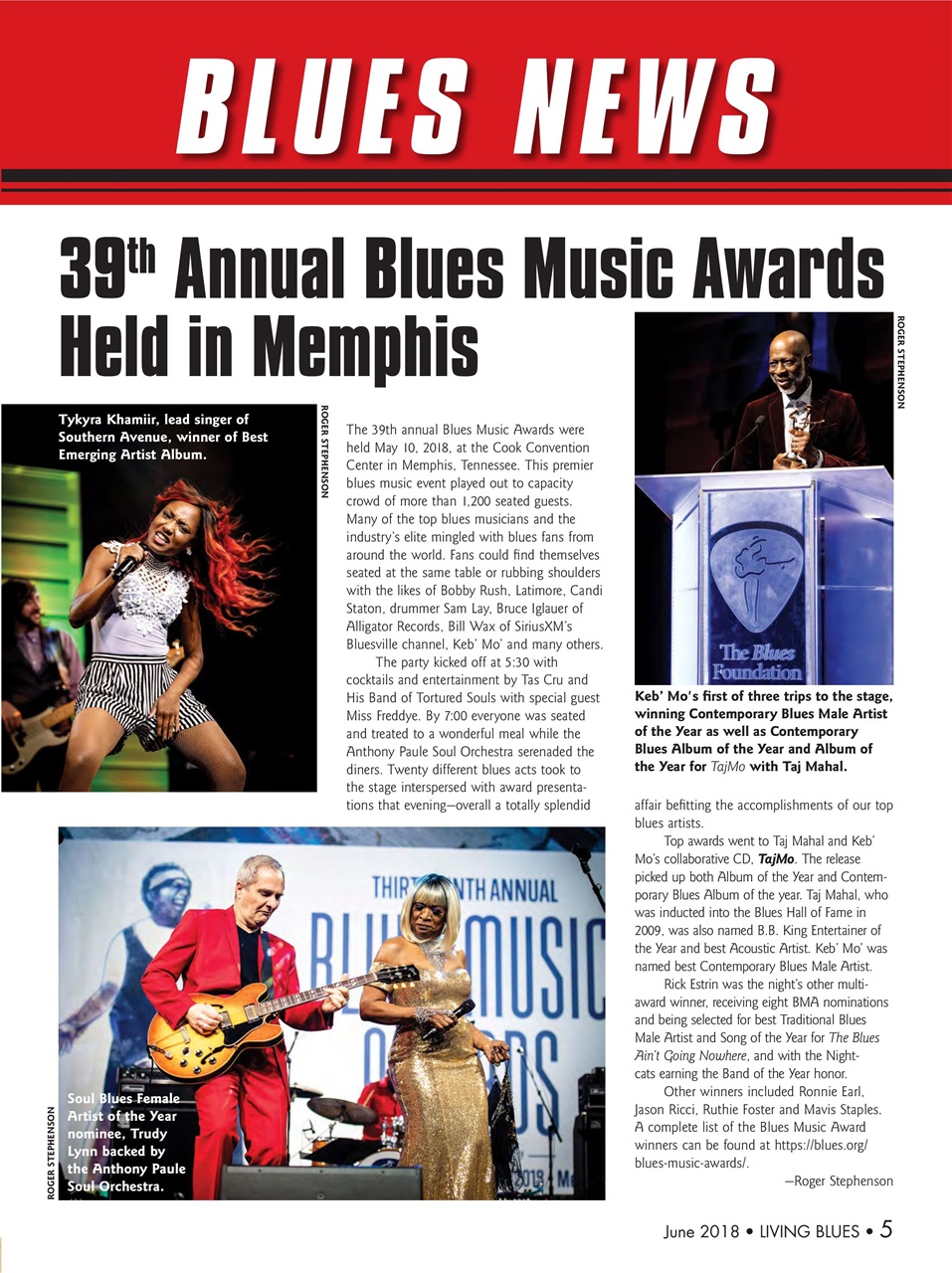 Living Blues Preview Pages