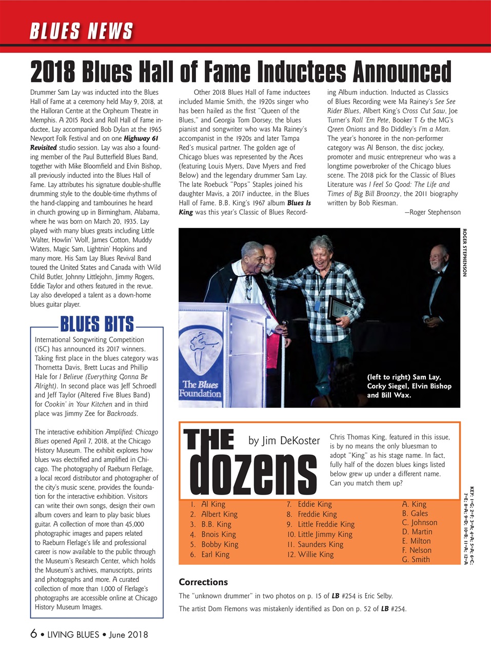 Living Blues Preview Pages